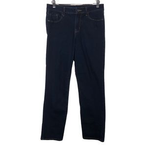 Old Navy Mid Rise Power Slim Straight Leg Jeans Size 4 Tall